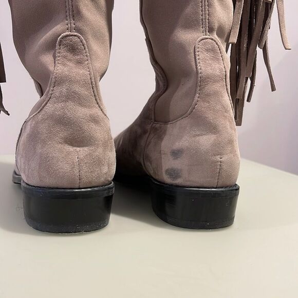 Stuart Weitzman 5050 Fringe Boots - Picture 5 of 7